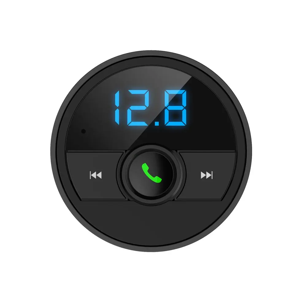 FM Transmitter Aux Modulator Handsfree Car Kit Car Audio MP3 Player With Quick Charge Dual USB Car Charge