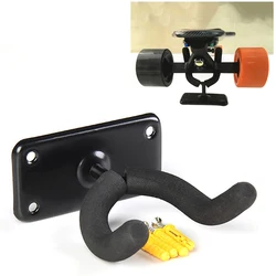 Skateboard Wall Mount Longboard Storage Display Holder Buckle Metal Hanger Rack