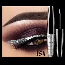 Новинка, профессиональные блестящие подводки для глаз, косметика для женщин, пигмент, серебро, розовое золото, цвет, жидкий блеск, подводка для глаз, дешевый макияж, красота