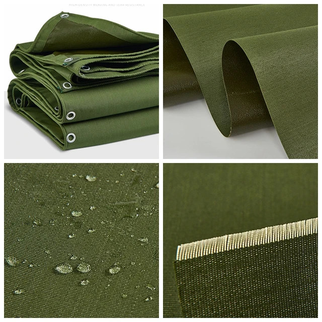 Vastagság 0,8 Mm Vászon Tarpaulin Esőálló Kendő Kültéri Szélvédő Fényvédő Kerti Növényi Burkolat Vitorla Pvc Bevonat - Image 4