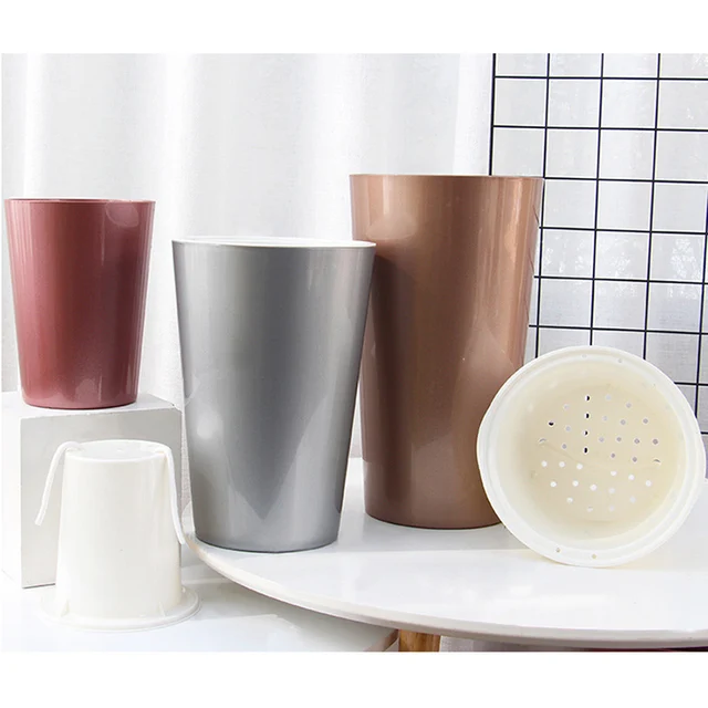 Új Önöntő Ültetvényes Ibolya Edények Lusta Virág Edény Automatikus Vízcsillapító -30 - Image 5