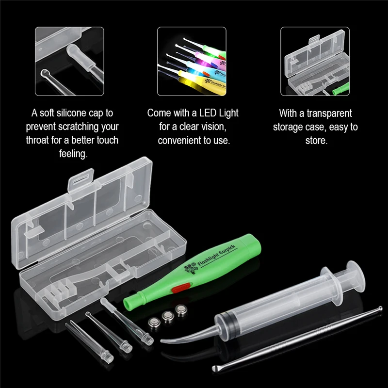 Tonsil-Stone-Remover-Tools-LED-Light-Ear-Wax-Remover-Stainless-Steel-Earpick-With-3-Tips-Irrigator (6)