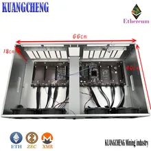 Die neue gebaut-in IC847 upgrade-version, das neue motherboard verdickt elektrolytischen bord chassis 8 grafikkarte ETH ZEC XMR Min
