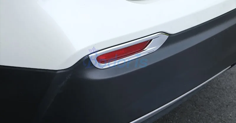 Для Nissan Qashqai J11 Передняя и задняя противотуманная фара, накладка на светильник, декоративная рамка, хромированные аксессуары для стайлинга автомобилей