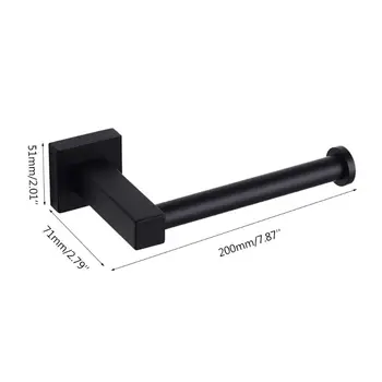 

Stainless Steel Wall Mounted Bathroom Towel Rail Single Bar Rack Holder Shelf B0KC