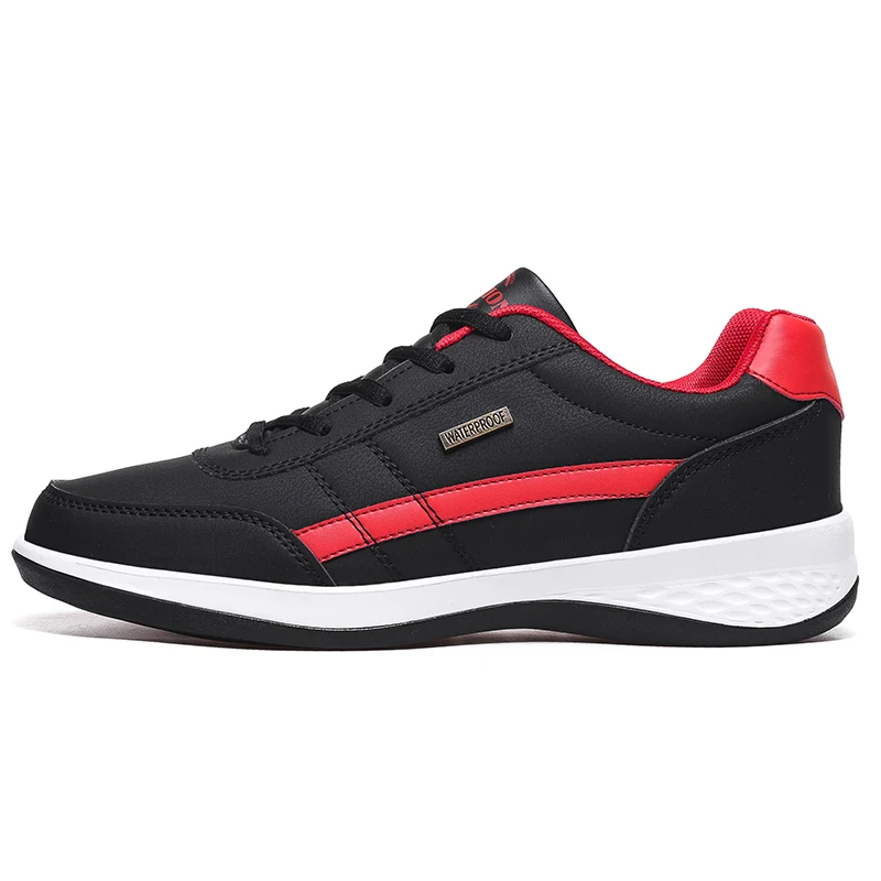Tenis Masculino мужские теннисные туфли дышащая Спортивная обувь на шнуровке противоскользящие кроссовки фитнес, спорт кроссовки легкая обувь для бега трусцой - Цвет: Черный