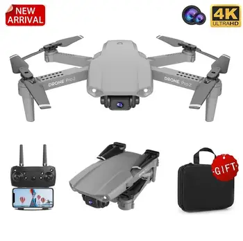 

2020 New Mini Drone 4K HD Camera WiFi Fpv Air Pressure Altitude Keep Gray and Black Foldable Quadcopter RC Drone Toy