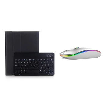 

1Pcs Keyboard Case for Ipad 2/3/ 4 & & 1Pcs Bluetooth Mouse Bluetooth Dual-Mode Mouse Wireless