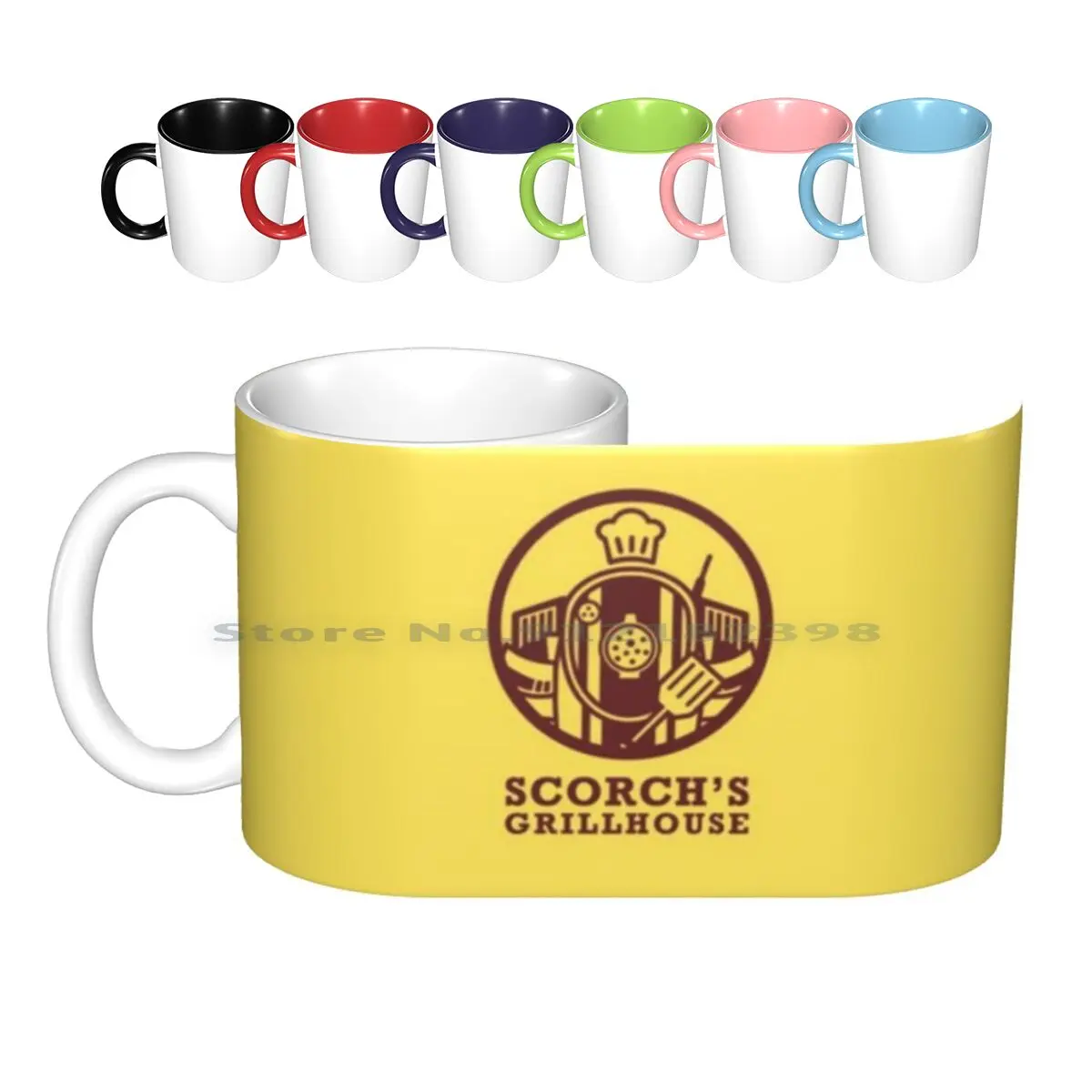 Titanfall 2 Scorch Grill House Emblem Tazze In Ceramica Tazze Da Caffè Tazza Da Tè Al Latte Titan Titanfall Titanfall 2 Emblem Scorch Meme