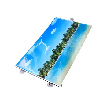 

New Portable Car Windshield Sun Shade Seascape Map Foldable Visor Protector Protective Curtain
