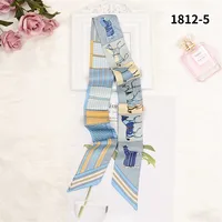 Horse Printing Bag Scarf 2024 New Small Skinny Silk Scarf Women Luxury Brand Foulard Women Tie Fashion Head Scarves For Ladies - Image 4