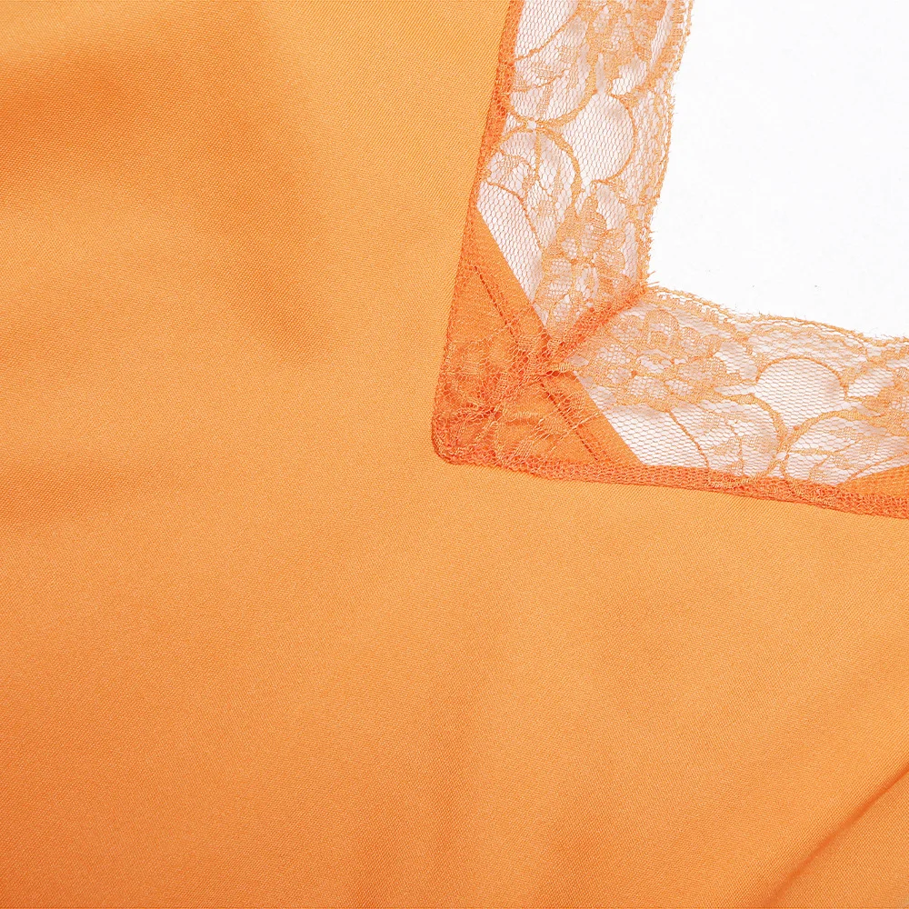 Женские ночные рубашки сексуальное кружевное атласное ночное белье Ночная Рубашка домашняя одежда летнее соблазнительное с открытой спиной Ночное платье для сна шелковая ночная рубашка