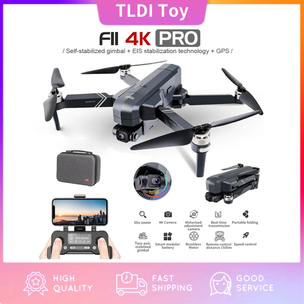 Квадрокоптер Sjrc F11s 4k Pro Купить