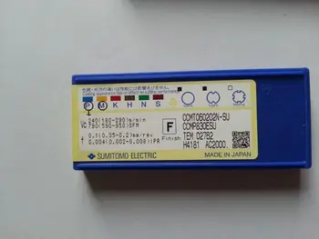 

10PCS CARBIDE INSERT CCMT060202N-SU AC2000
