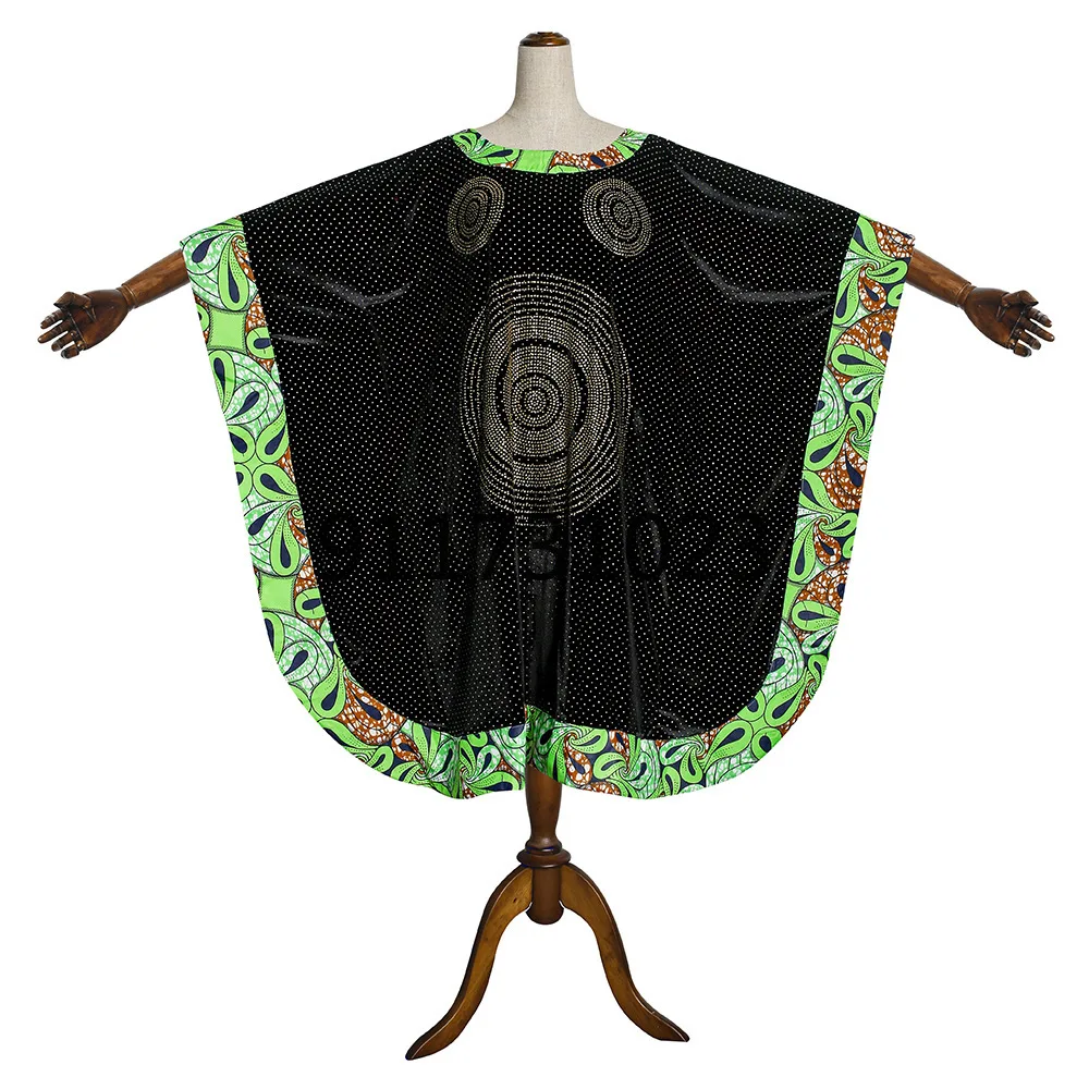 2021 Black New African Dashiki Flowers Pattern Print Dress Long Sleeve Casual Dresses For Women Africa Clothing | Тематическая