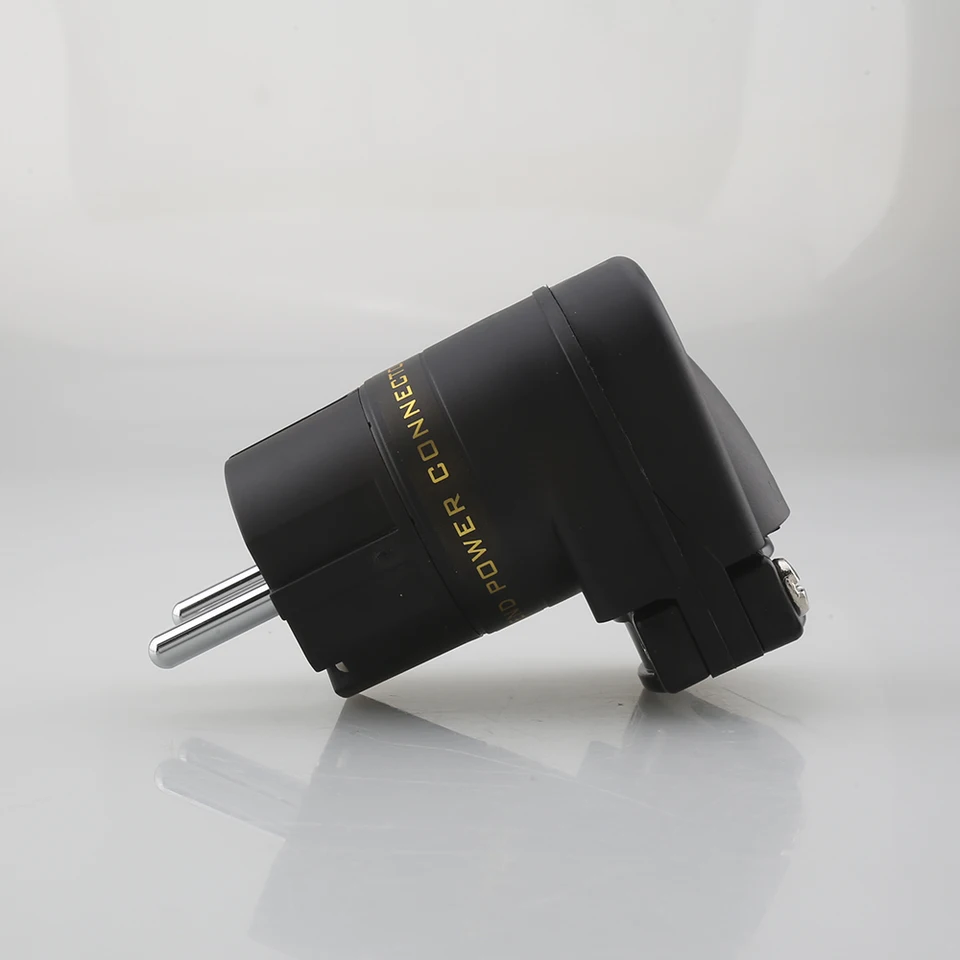 Rhodium-Plated IEC C13 Female Power Plug - High-Quality Copper Connector For HIFI Audio Cables