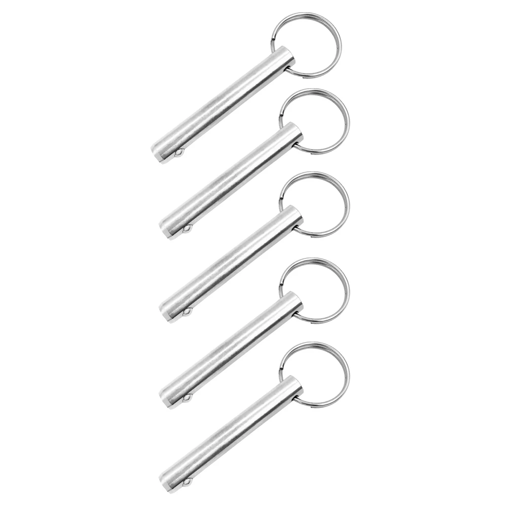 5pcs 10mm Quick Release Pin, 316 Stainless Steel with Sprung Ball End