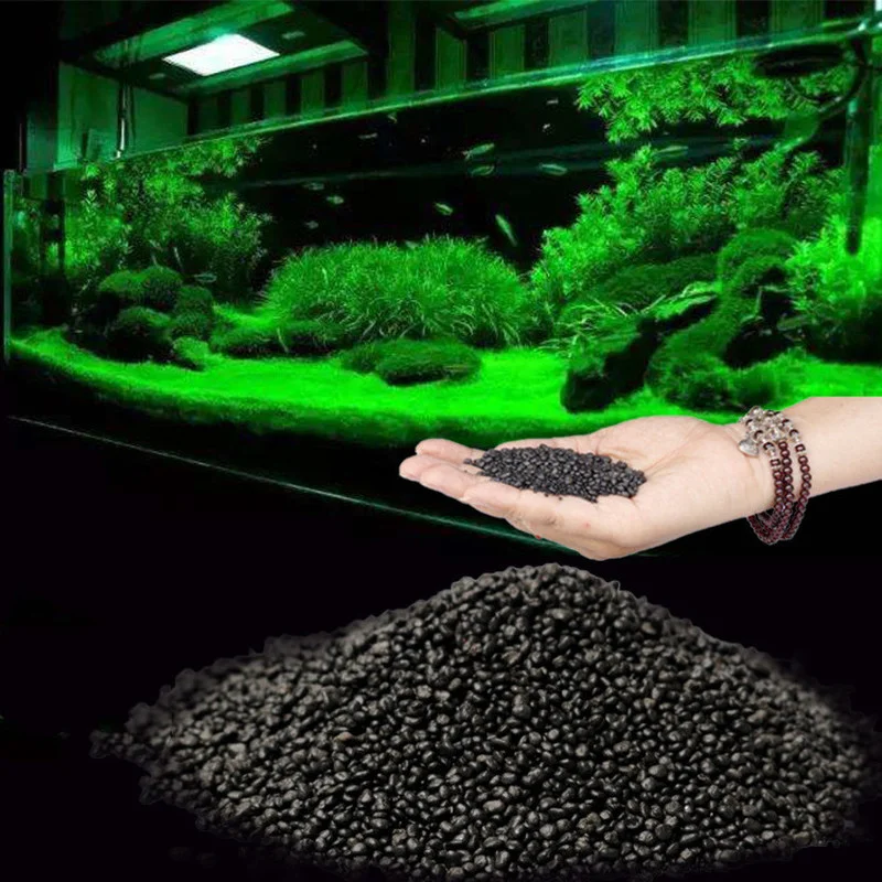 500G Aquarium Plant Soil Waterweeds Mud Water Grass Cup Clay Nutrient Fertilizer For Fish Tank Decoration Substrate Accessories