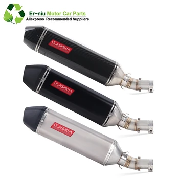 

Free Shipping Motorcycle Exhaust Middle Pipe Db-killer For Kawasaki ER6N ER6F NINJA650R Versys 650 Z650 Ninja 650 650R 2012-2019