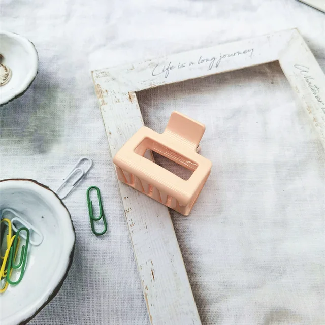 Korean Geometric Acetate Hair Claws Big Size Hair Crabs Clip 2021 Leopard Print Hair Clamps for Women Fashion Hair Accessories pink