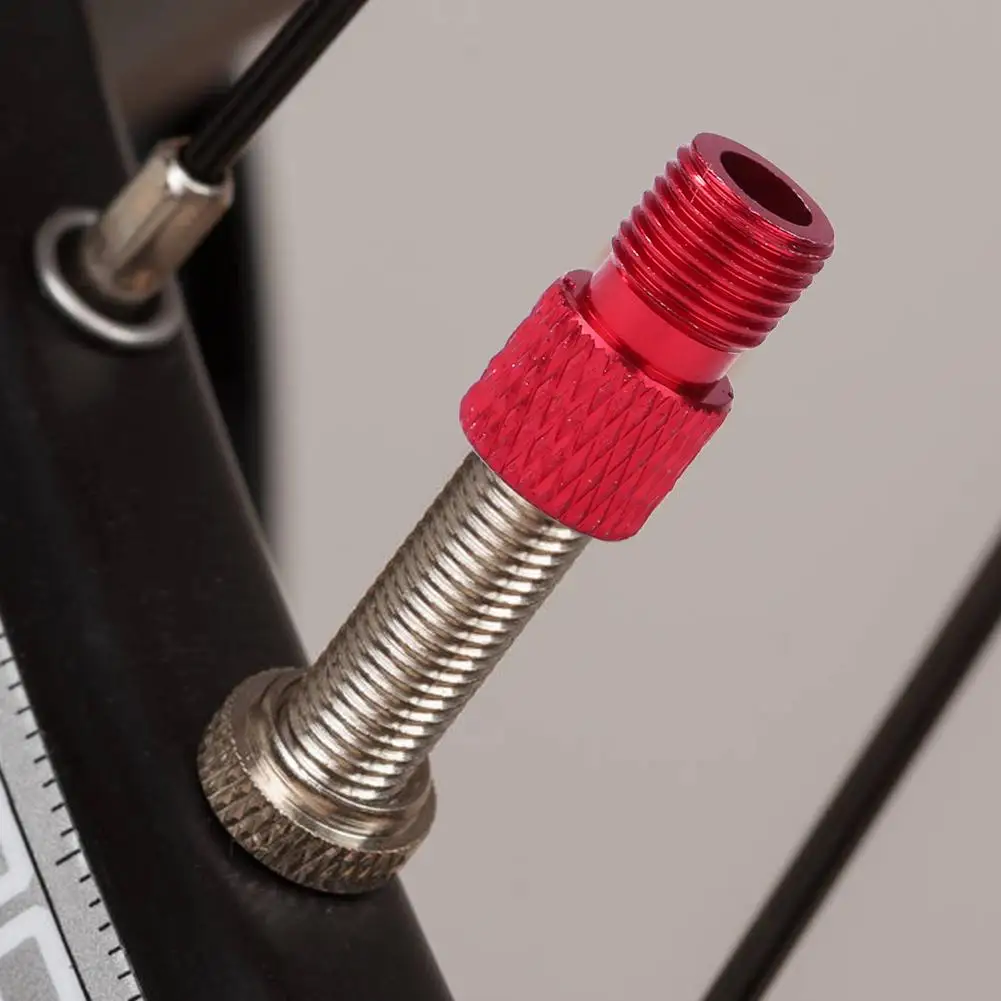 Schrader Valve Adapter Wear-resistant MTB Bike Valve Converter Fixed Gear Bicycle Presta to Schrader Adapter bicycle valve adapter bicycle valve bicycle valve accessories