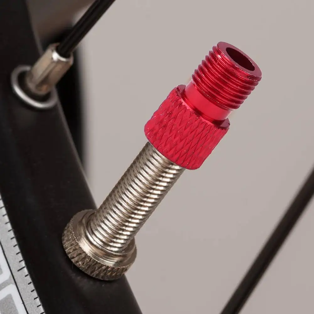 6 Stück Aluminium Fahrrad Fahrrad Ventil Presta zu Schrader Konverter Auto  Ventil Adapter
