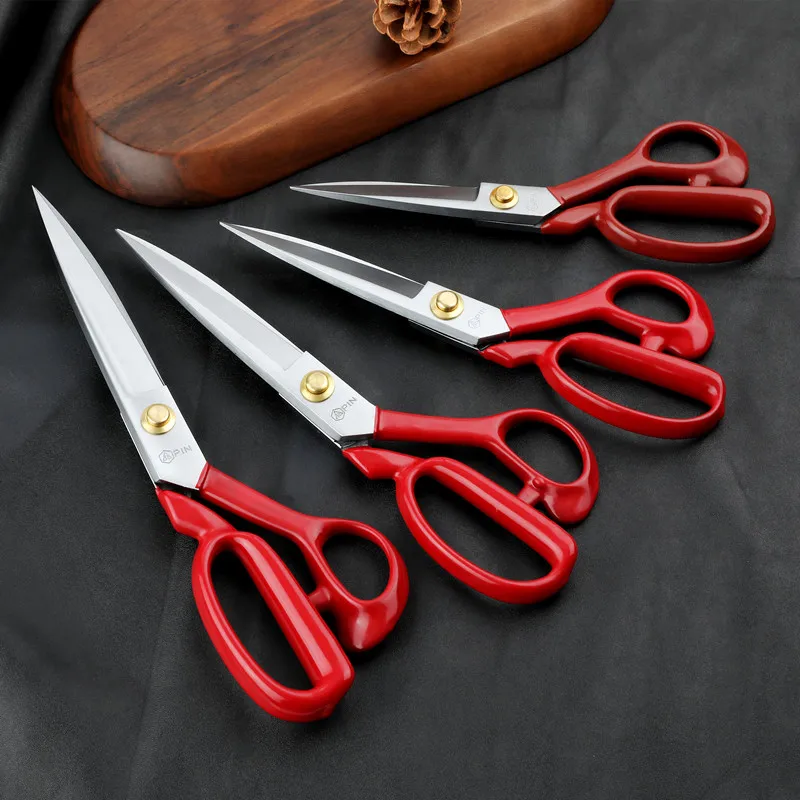 Professional Tailor Scissors Sewing Cuts Straight Guided Cutting and Fabric Craft Household Tailor's | Дом и сад