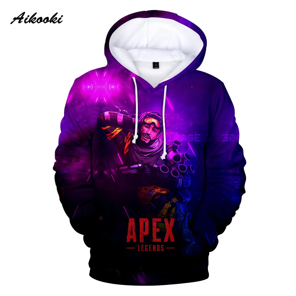 Лидер продаж 3D Apex Legends толстовки кофты для мужчин/худи для мальчика игра Apex Legends одежда известный бренд осень зима толстовка