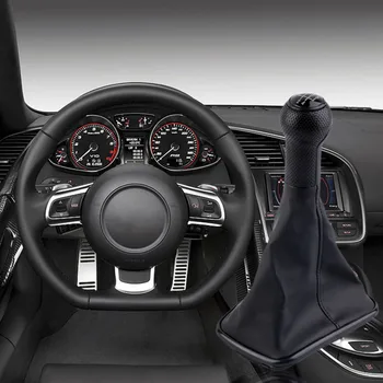 

5 Speed Gear Shift Knob Gaitor Cover Black For PASSAT B5 For High Quality Durable