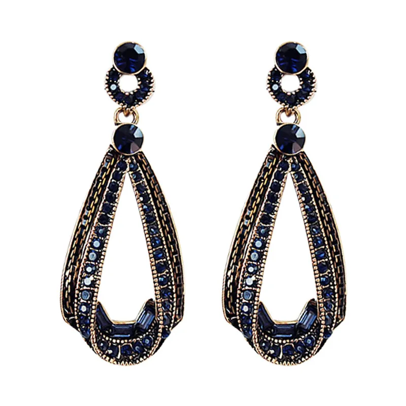 New-Fashion-Women-Earrings-Personality-Pendant-Earrings-Long-Contracted-Joker - 副本