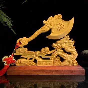 

Solid wood dragon statue,Wooden Feng Shui Wood Carving, modern art sculpture, home decoration, office Feng Shui decoration