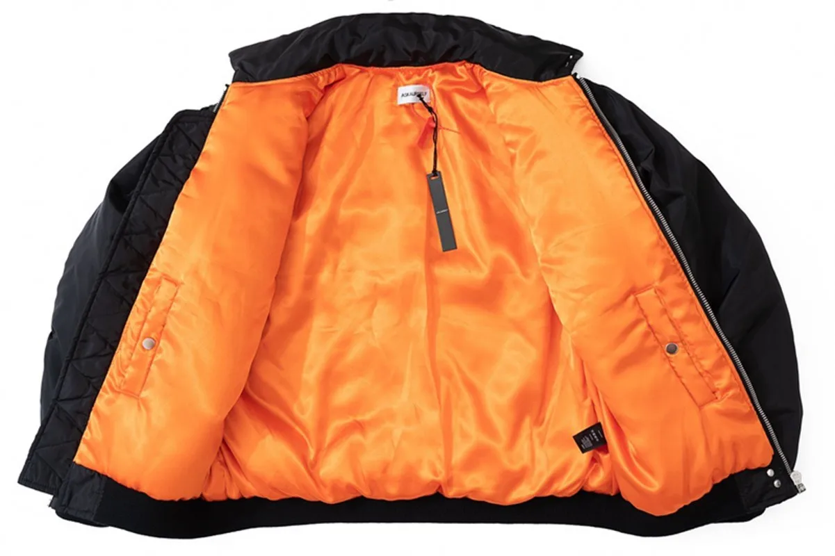 Men 1:1 High Quality MA-1 Coat Flight Force Pilot ASKYURSELF Jackets 2021fw REPAIRED BOMBER Jacket | Мужская одежда