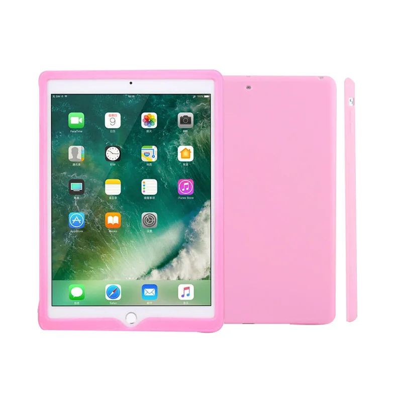 Силиконовый чехол для планшета iPad 2018 2017 9 7 Air 2 мягкий ударопрочный с защитой 360 °
