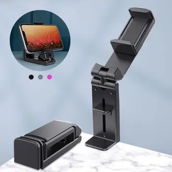 

Phone Stand Holder Portable Foldable Mini Travel Railway Airplane Desktop Phone Holder With Clip 4-6.5 Inch Phone Bracket