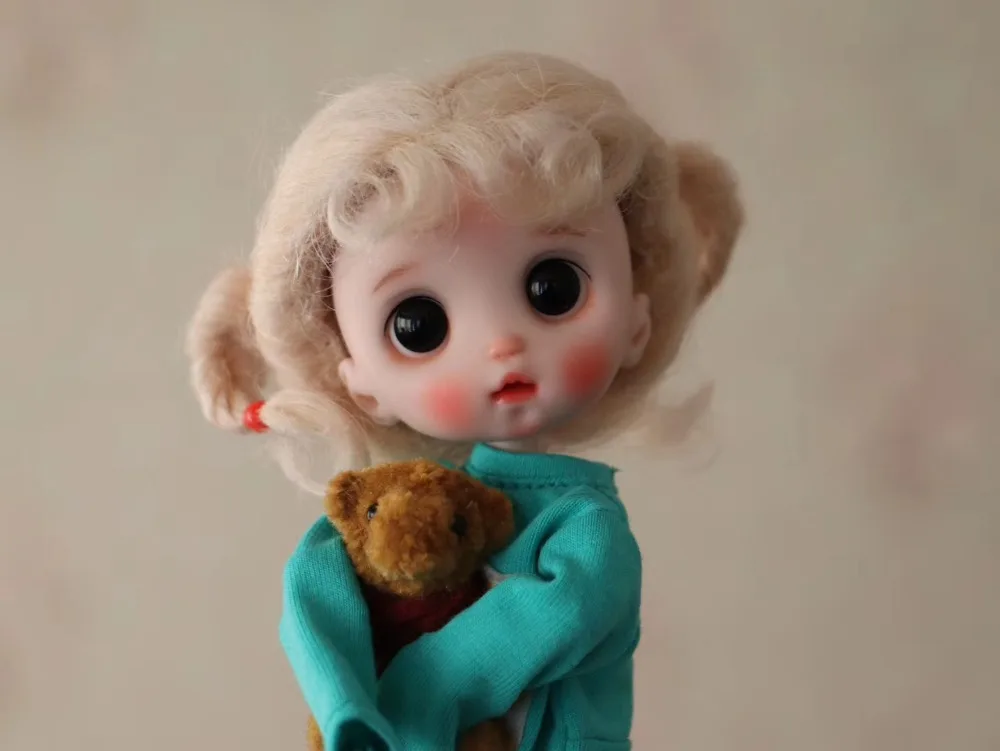OB11 кукла Кастомизация кукла 1/8 BJD куклы OB DIY полимерная глина 20191216