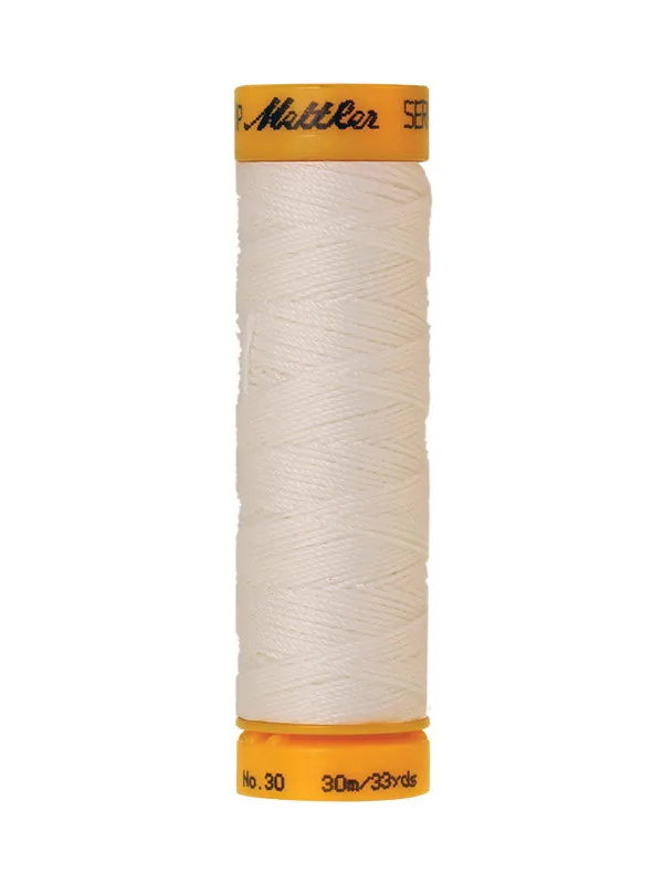 Отделочная нить METTLER SERALON TOP-STITCH, цвет 1000, 30 м