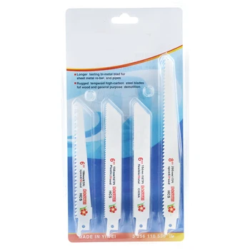 

10PCS Reciprocating Saw Blade Multi Cutting Jig Saw Blades For Metal Wood Cutter Tools Accessories