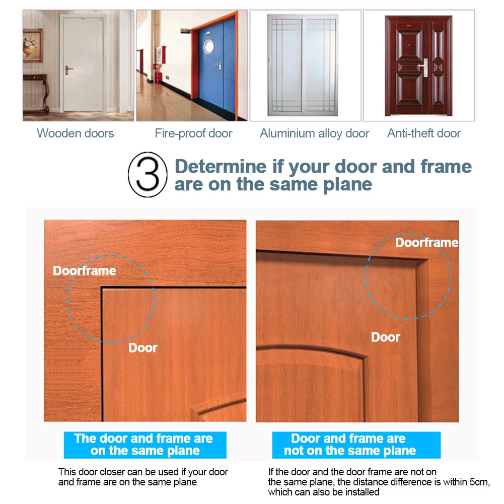 Универсальный Автоматический Дверной доводчик гидравлически управляемый