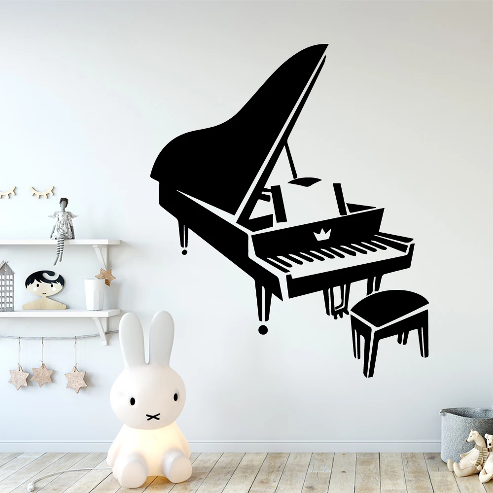Diy Piano Wall Sticker Pvc Removable For Home Decor Decals Decorative Vinyl Stickers | Дом и сад