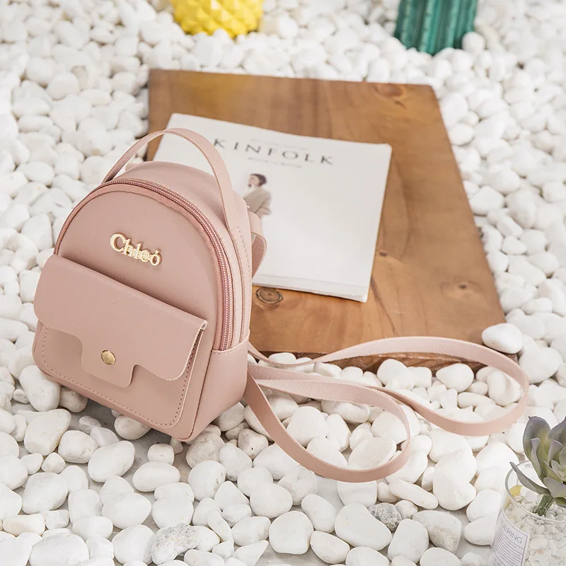 Women's Bag Mini Shoulder Small Back Poor Bag Students Phone Coin Purse a Generation of Fat to Fight a Lot