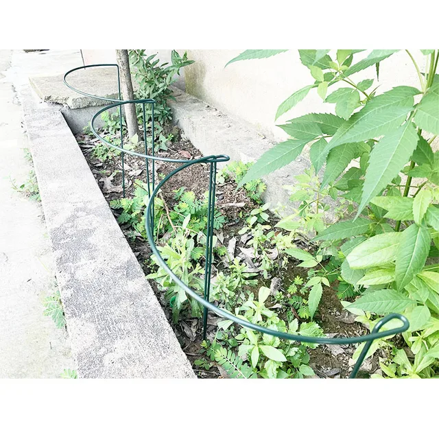 6 db Állítható Hegymászó Növényi Tartó Ketrec Kerti Trelli Teleszkópos Virág Paradicsom Állvány Szerszám Négylábú Orchidea Keret - Image 6