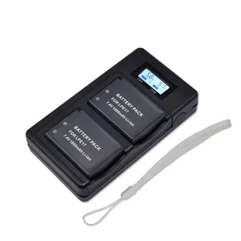 

CD-LP-E17-C Lcd Digital Display Charger Dual-slotCharger of Charging Electricity Battery Charger For Canon