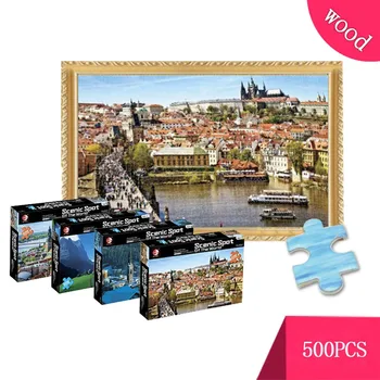 

Adults Puzzles 500 Piece Senery Puzzle Game Interesting Toys Personalized Gift Educational Home baby toys jigsaw puzzle игрушки