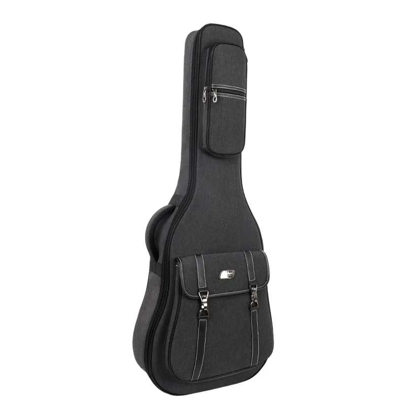 Guitar Bag 41 inch Ballad Guitar Piano Bales 36/38 Classical Thicken Pad Case Solid Color Waterproof Wearable Bag Backpack guitar bag