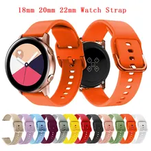 

18 20 22mm Watchband For Garmin Vivoactive 3 4 4S Forerunner 245 645 Samsung Galaxy Huawei Watch 46mm Active 2 40mm 44mm