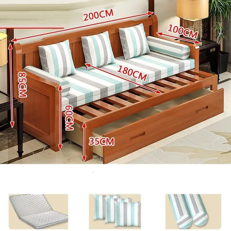 Version I Koltuk Takimi Sillon Mobile Puff Para Sala Recliner Cama Plegable деревянный набор мебели для гостиной мобильный диван-кровать - Цвет: Version I
