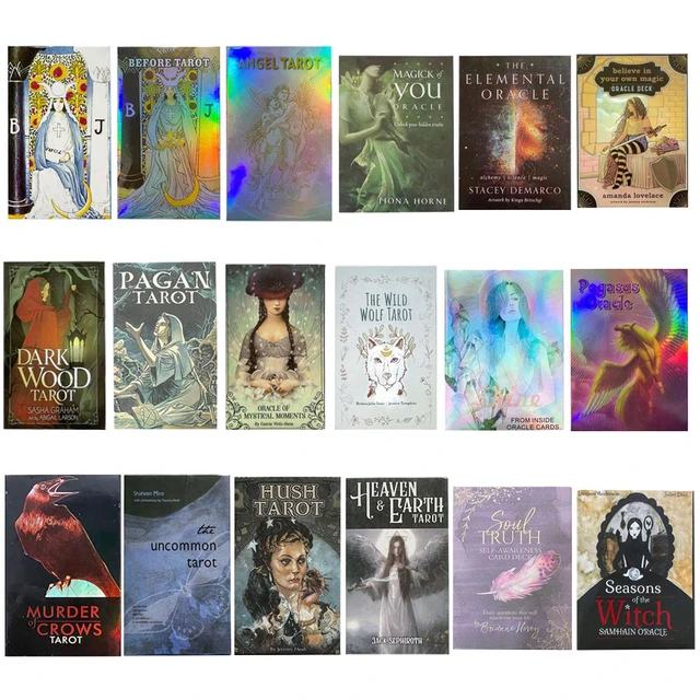 2021new Tarot Cards The Elemental Guidance Divination Fate Tarot Deck Board Games English Card