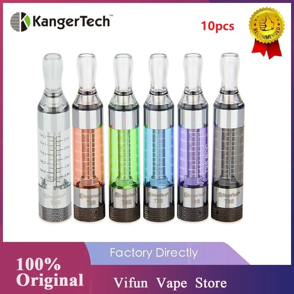 10 шт. оригинальная Kanger T3S eGo BCC Cartomizer Нижняя Изменяемая катушка атомайзер
