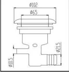 Spa & pool 4 "inch spa jets PLASTIC/SS with double hole rotary nozzle