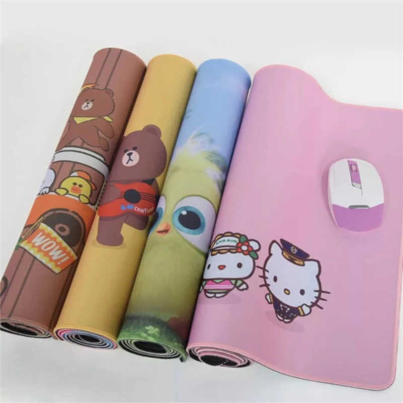  Guitar Instrument Mouse Pad Gamer Play Mats Large Gaming Mouse Pad Locking Edge Mouse Mat Keyboard 